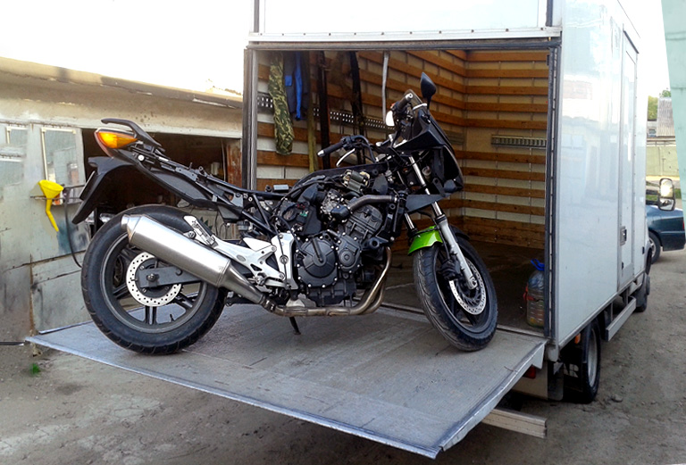 Перевозка мотоцикла ирбис вираго kn110-6 / 2013 г / 1 шт из Санкт-петербурга в Садоводство мшинское.