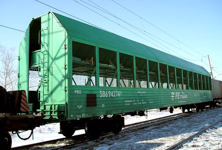 Доставить железнодорожным транспортом автомобиль цена из Санкт-Петербурга в Ульяновск
